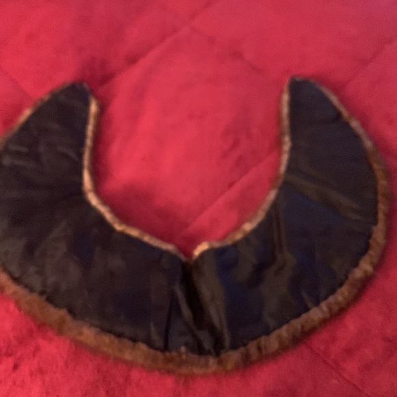 Mink collar with snap front Vintage - Picture 2 of 2